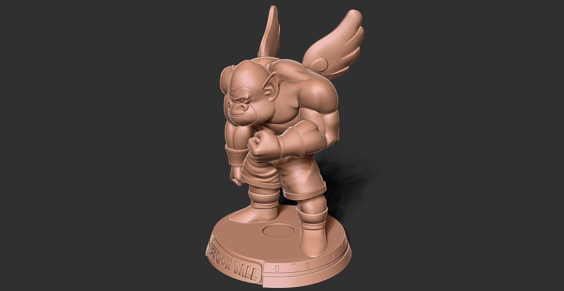 Gorilla - Dragon Ball Z Fanart 3D print model_19