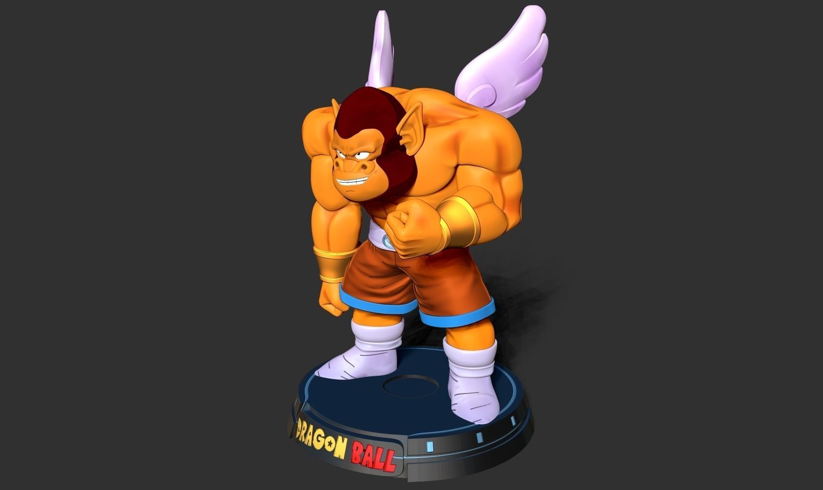 Gorilla - Dragon Ball Z Fanart 3D print model_18