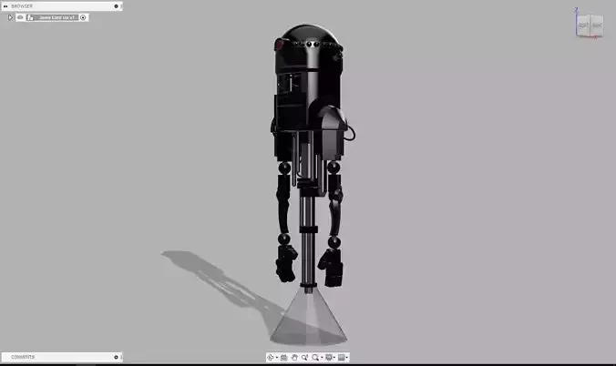 Z0-ZRC star wars robot 3D print model