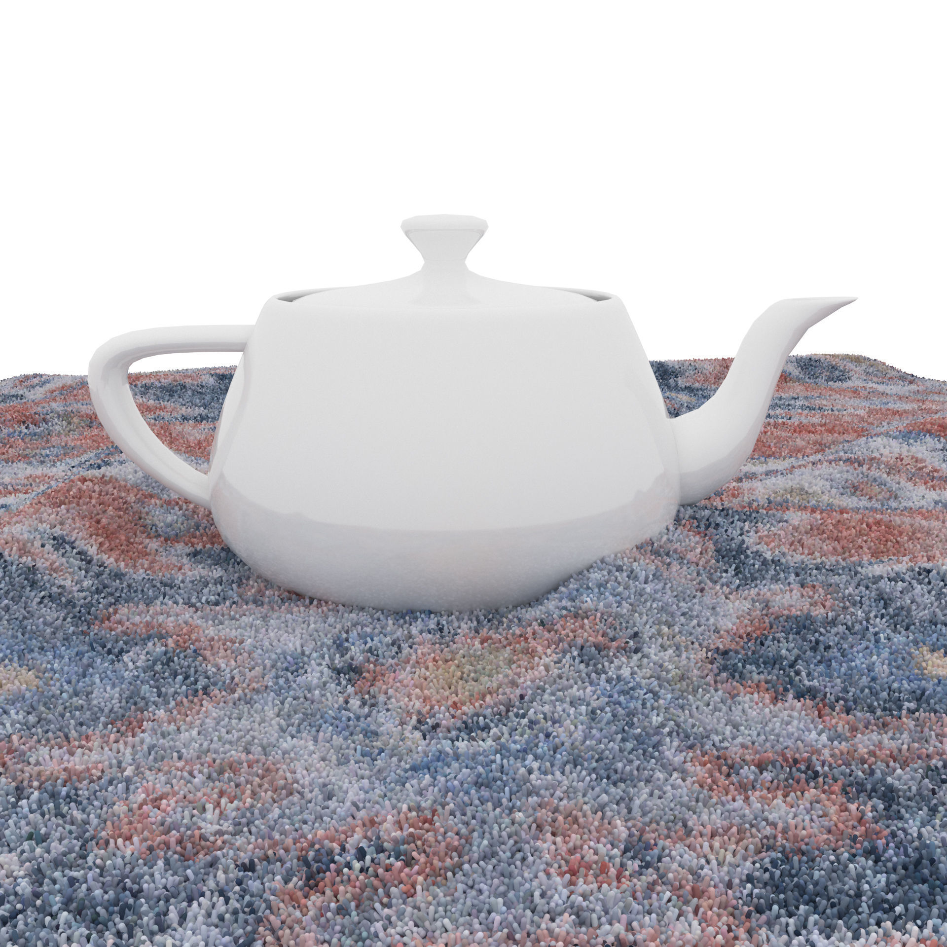 Rugs No 687 Low-poly 3D model_6