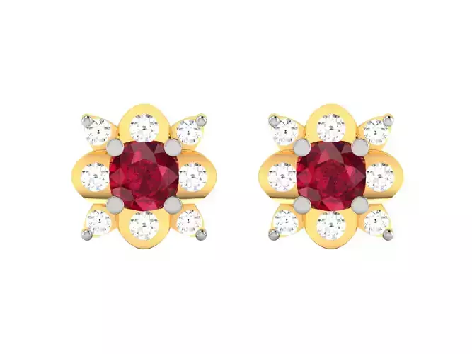 Delicate Fine Earring 3D print model