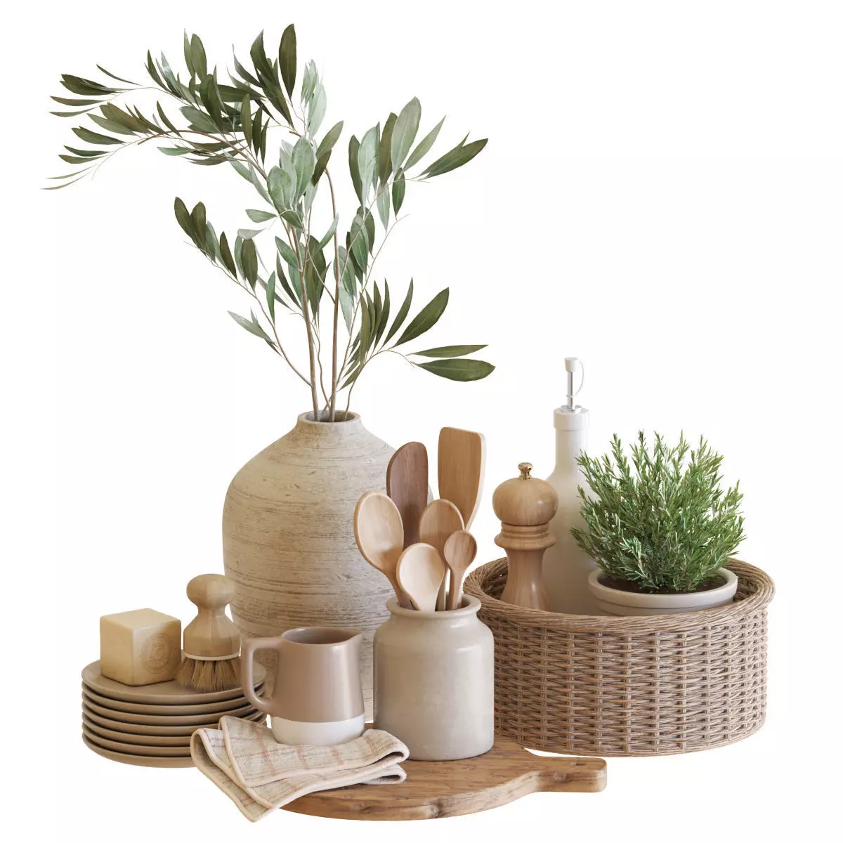 Kitchen Accessories-13 3D model_0