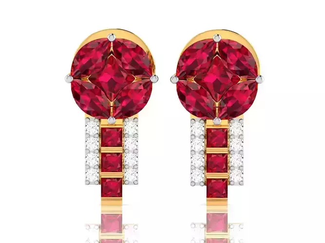 Multi stylish Earrings 3D print model