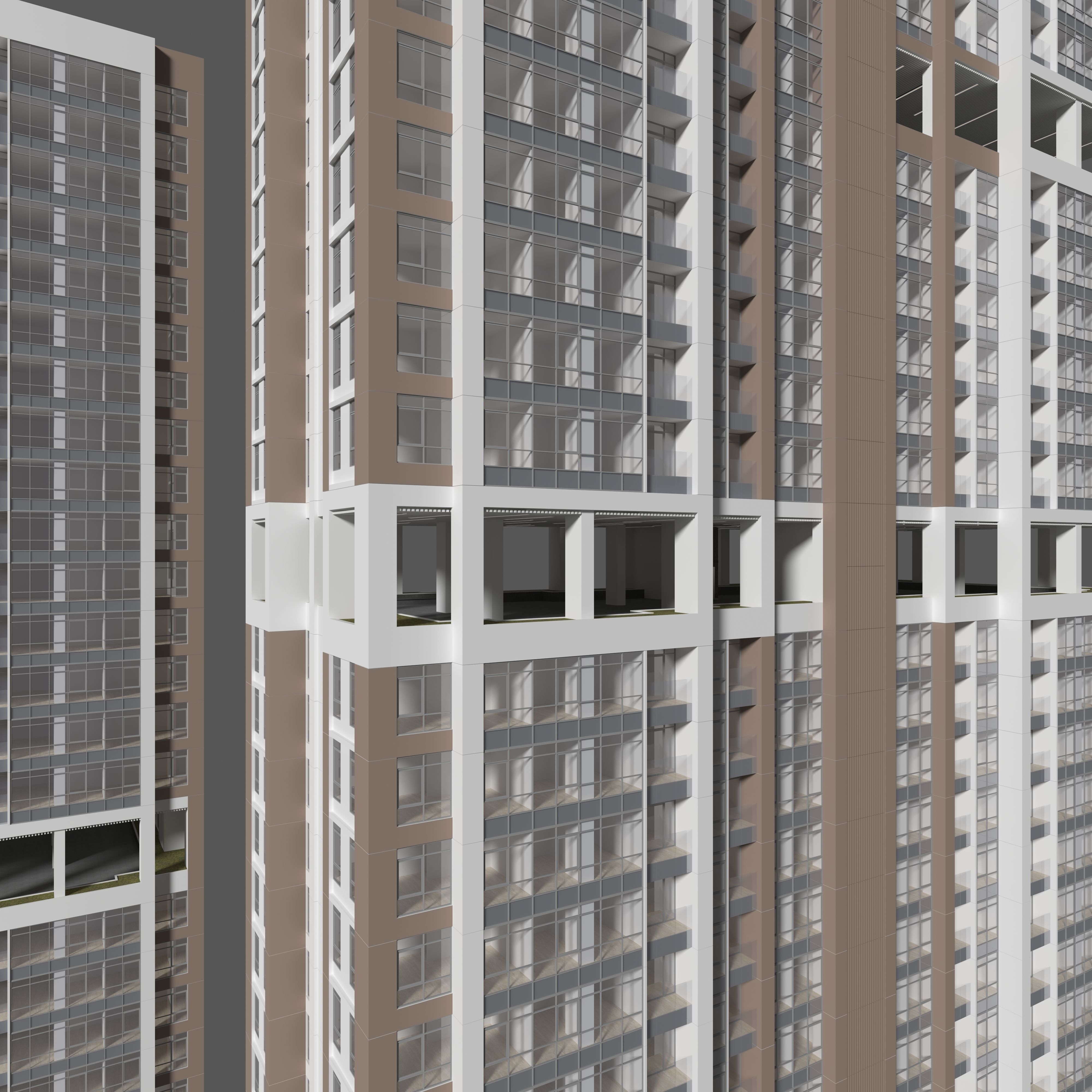 Tower Apartment 2 3D model_17