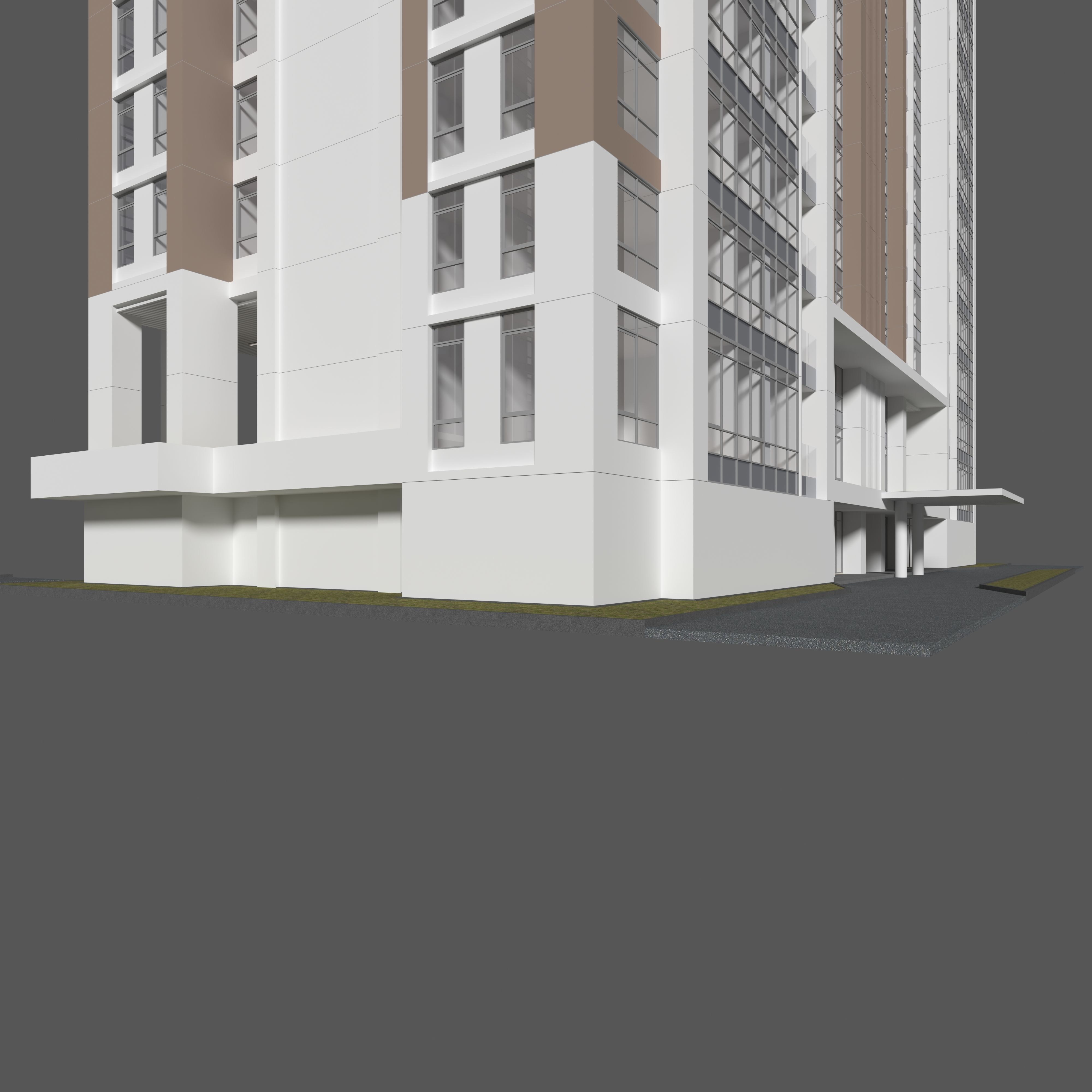 Tower Apartment 2 3D model_15