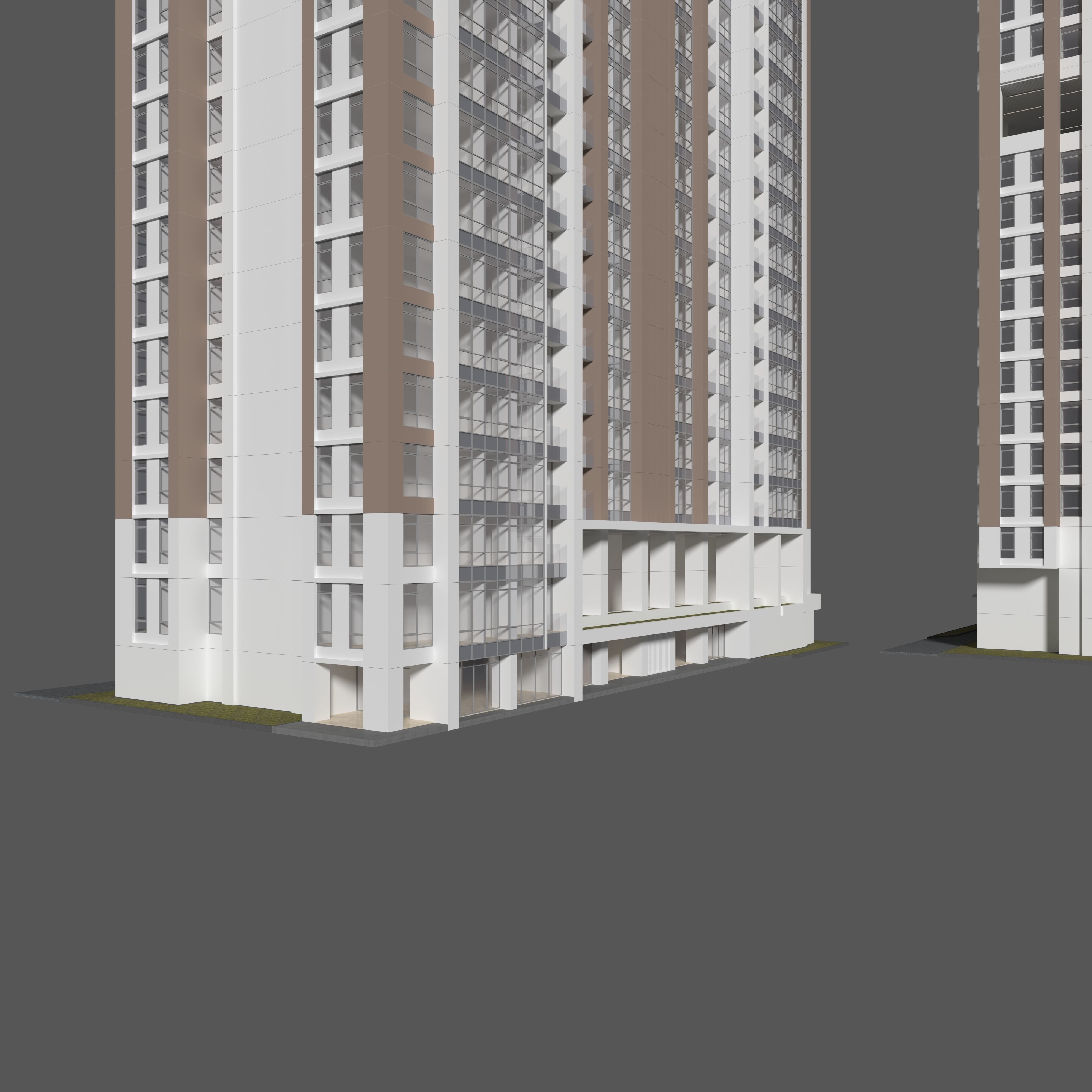 Tower Apartment 2 3D model_19