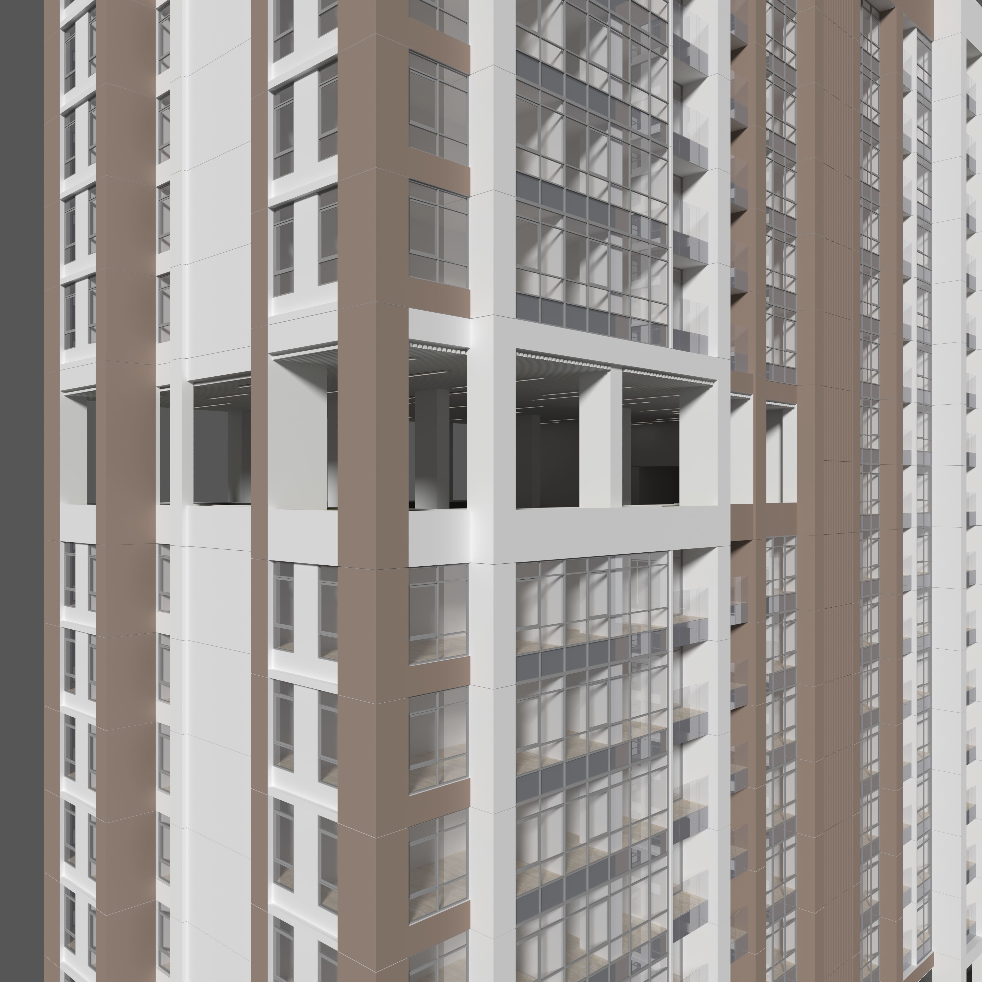 Tower Apartment 2 3D model_13