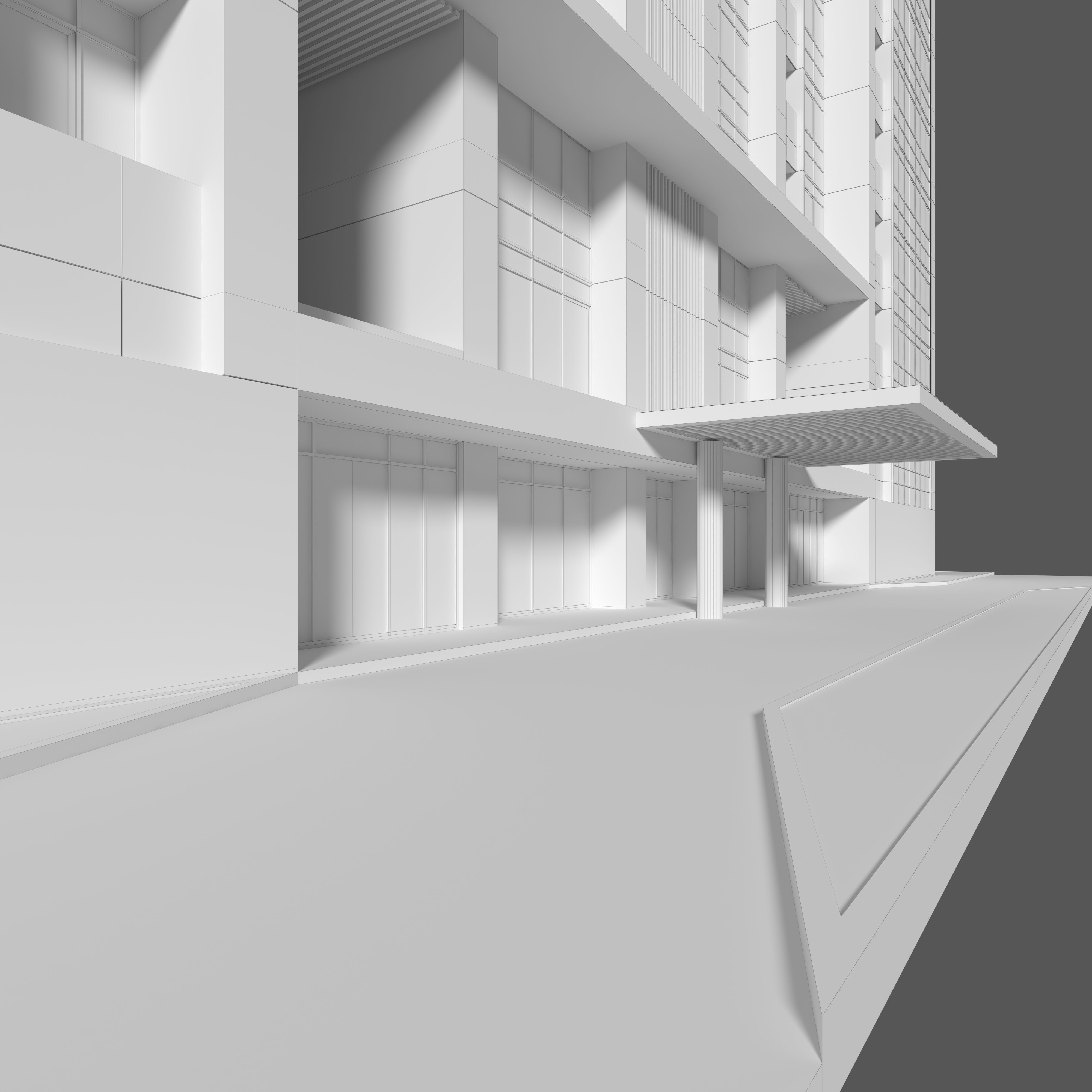 Tower Apartment 2 3D model_10