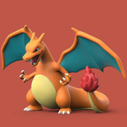 POKEMON - CHARIZARD 3D print model