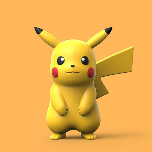 POKEMON - PIKACHU 3D print model