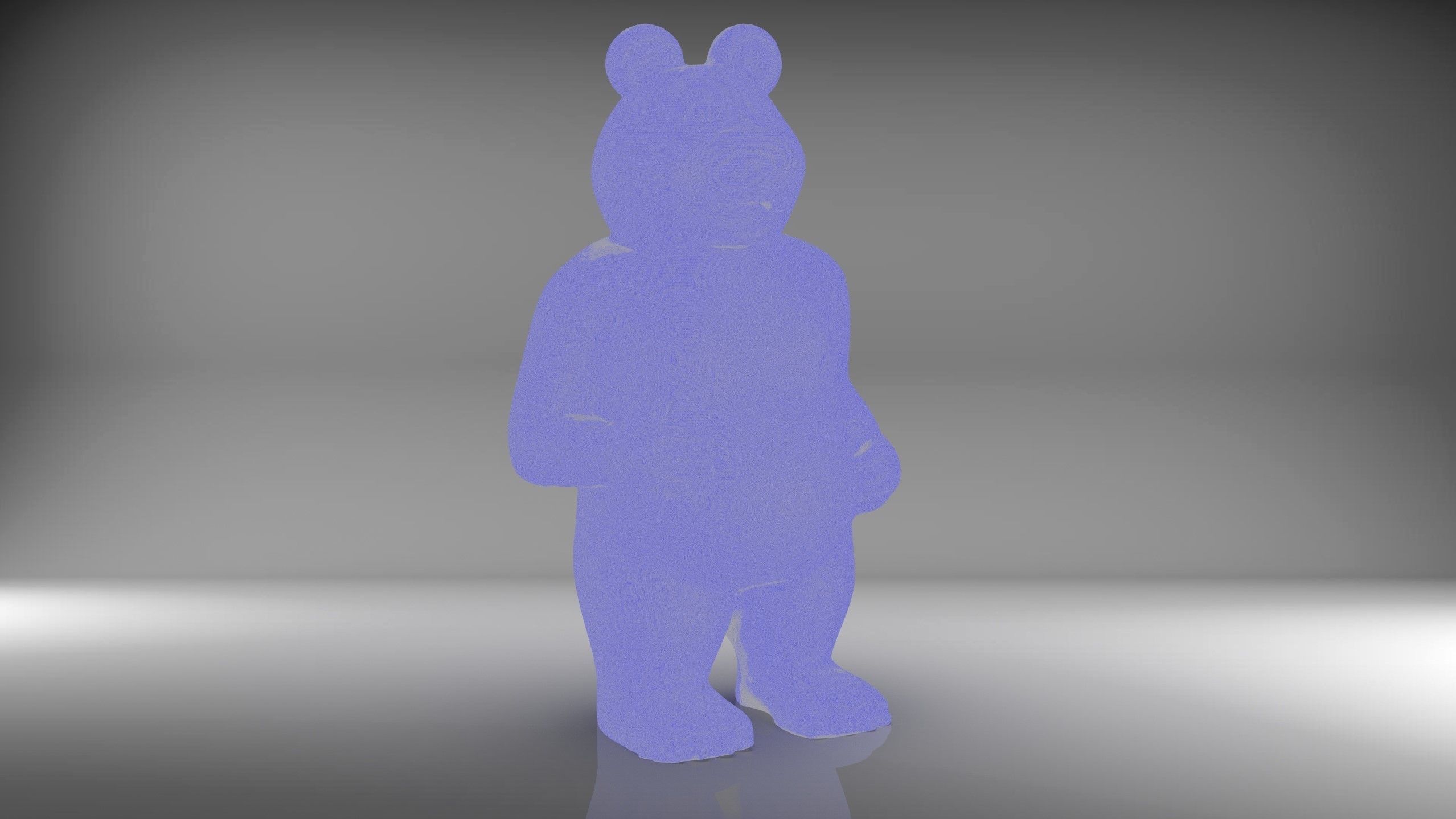 masha and the bears big bear 3D print model_6