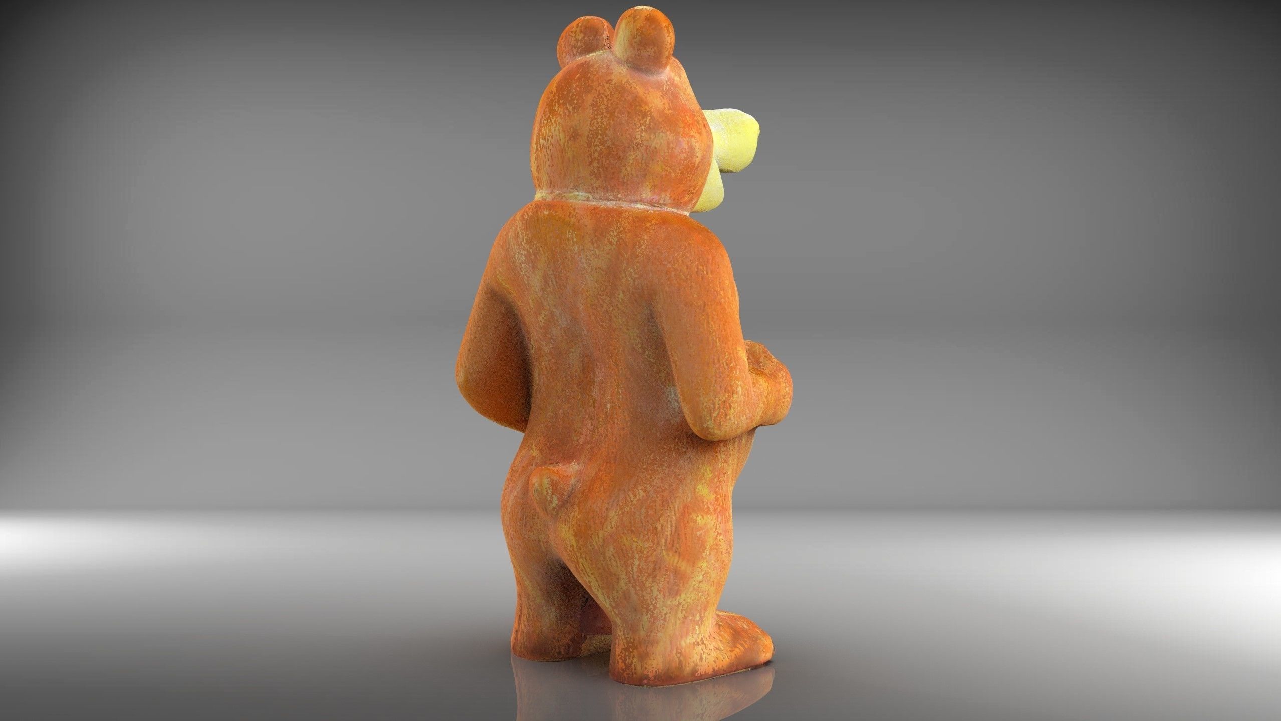 masha and the bears big bear 3D print model_1
