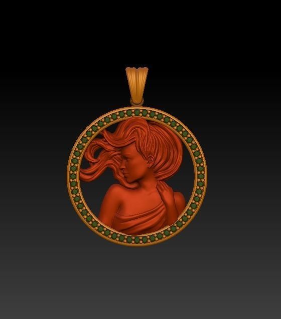 Jewellery Horoscope Signes Pack 3D model_3