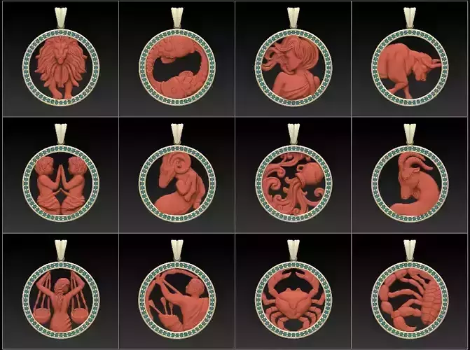 Jewellery Horoscope Signes Pack
