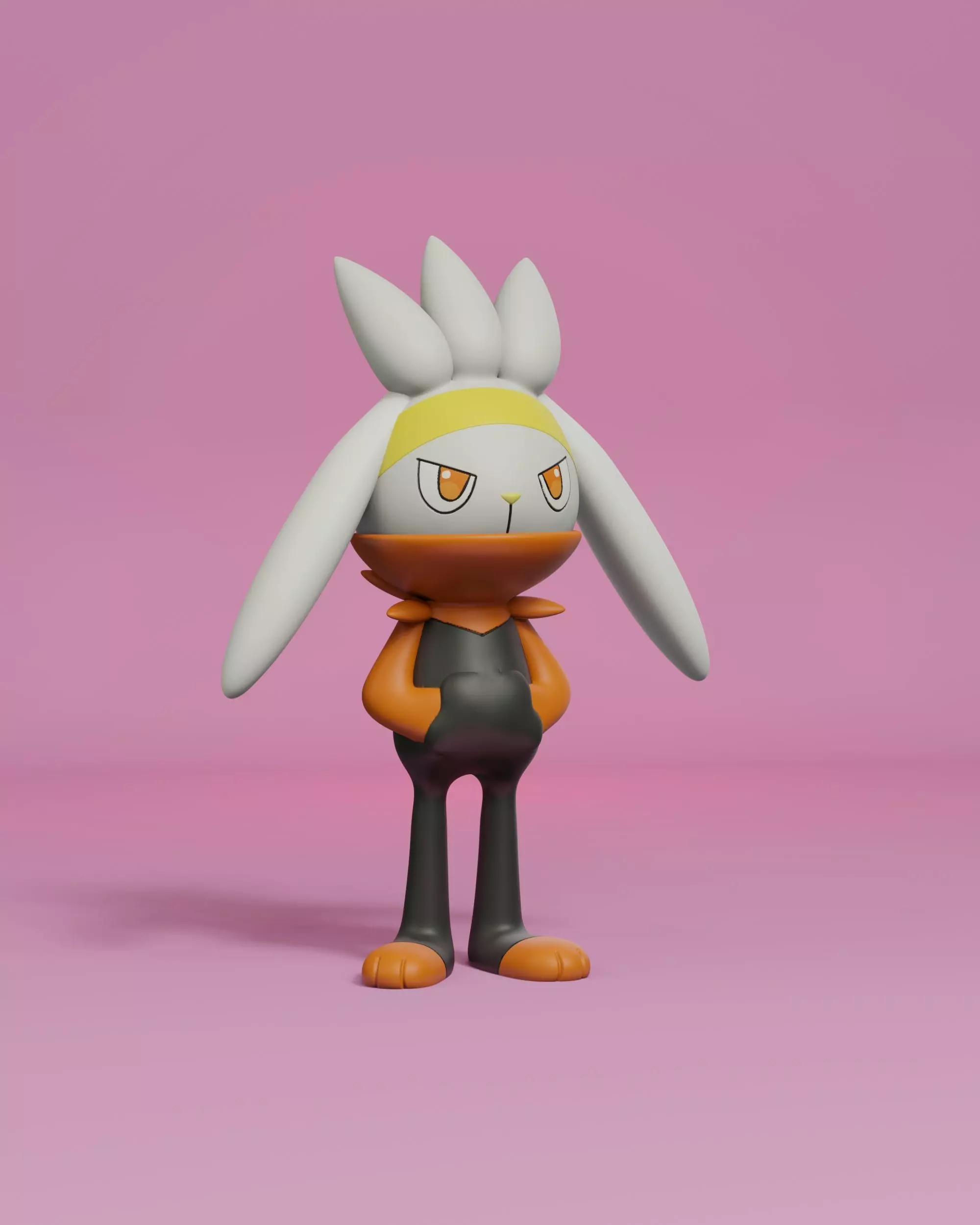 pokemon raboot 3D print model