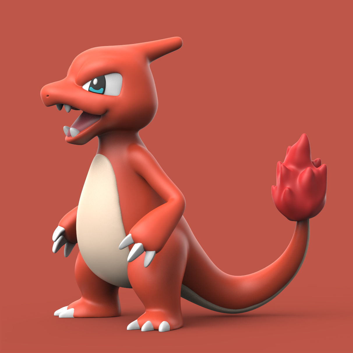 POKEMON - CHARMELEON 3D print model_1