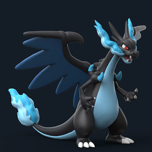 POKEMON - MEGA CHARIZARD 3D print model