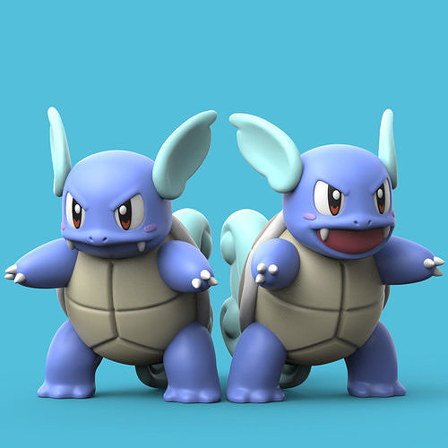 POKEMON - WARTORTLE 3D print model