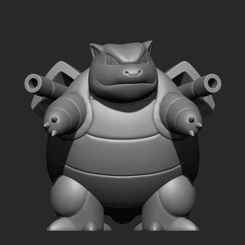 POKEMON - BLASTOISE 3D print model_2