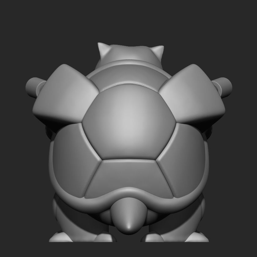 POKEMON - BLASTOISE 3D print model_4