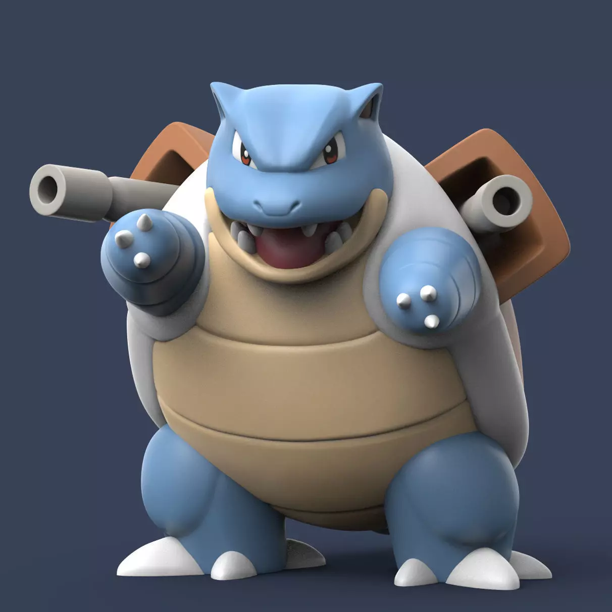 POKEMON - BLASTOISE 3D print model