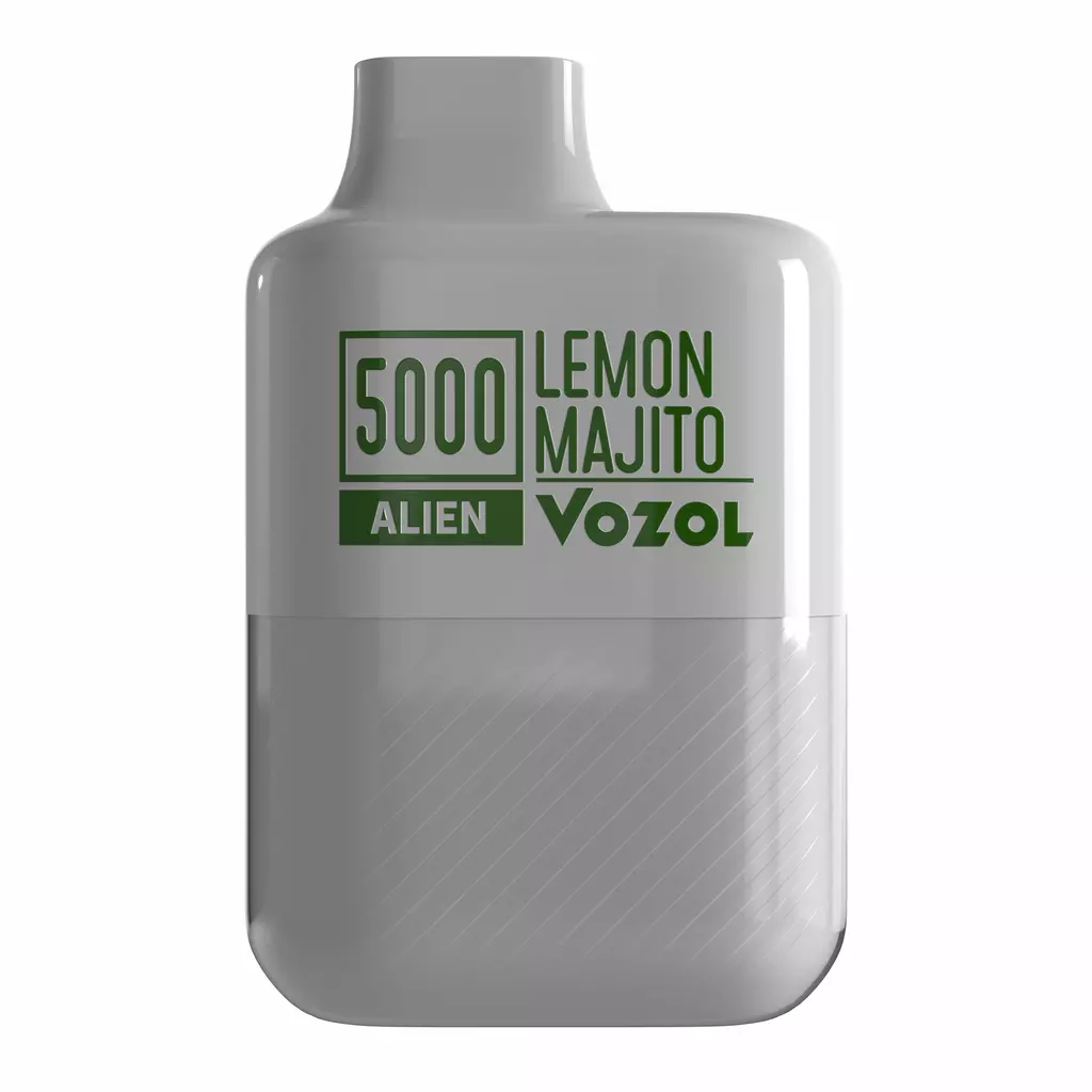 Vozol Alien 5000 Lemon Mojito - 4K PBR Low-poly 3D model