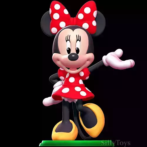 Minnie Mouse - 3D print model 3D print model