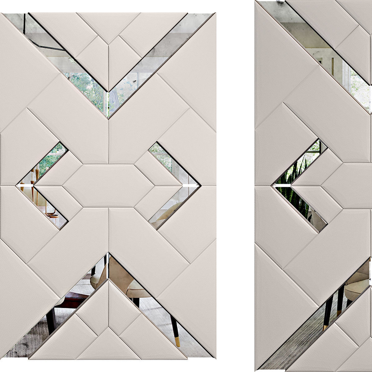 Decorative Wall 3D model_1