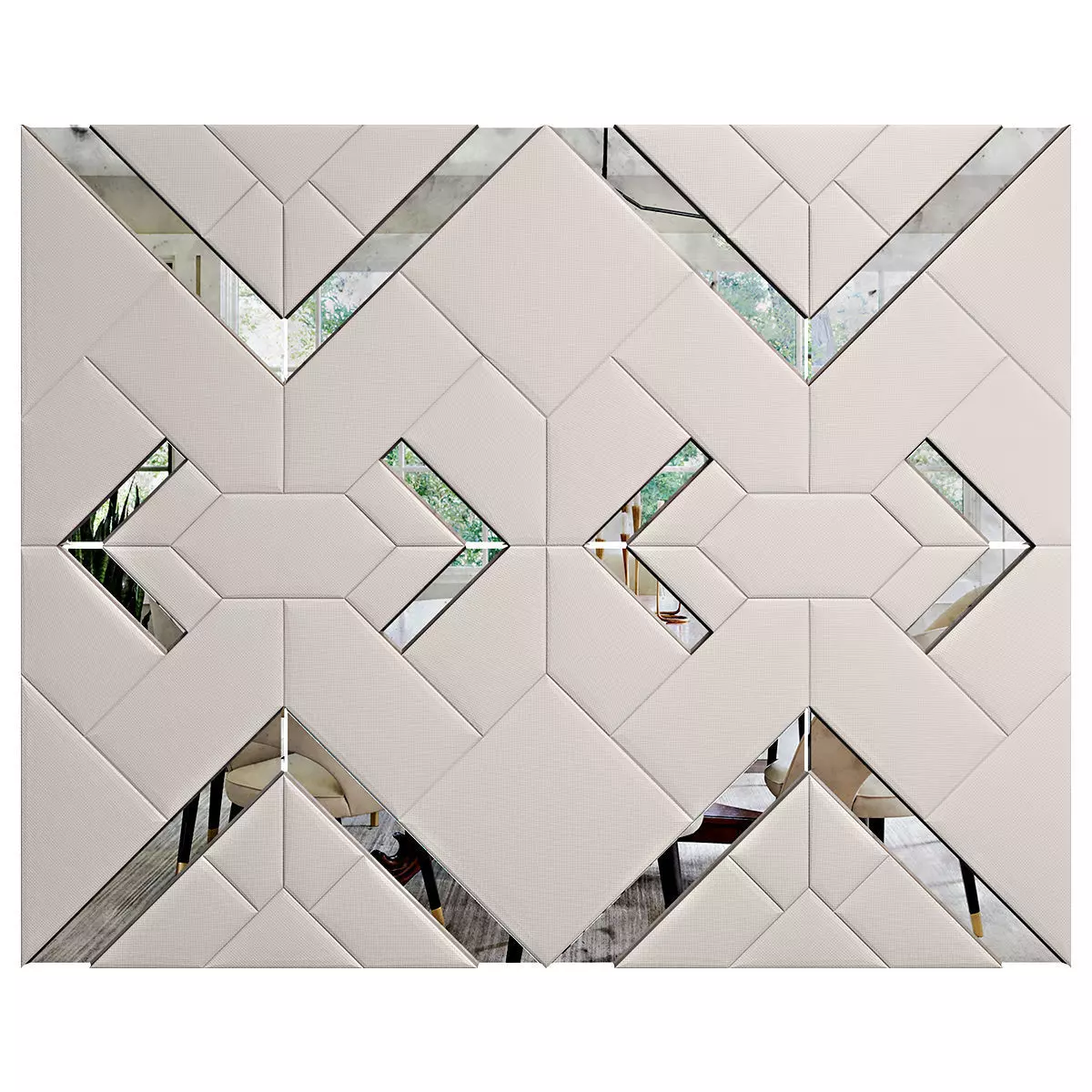 Decorative Wall 3D model_0