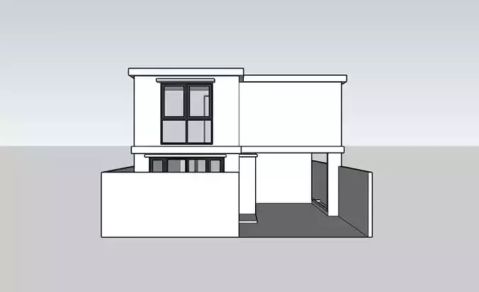 Industrial Unfinised House 1