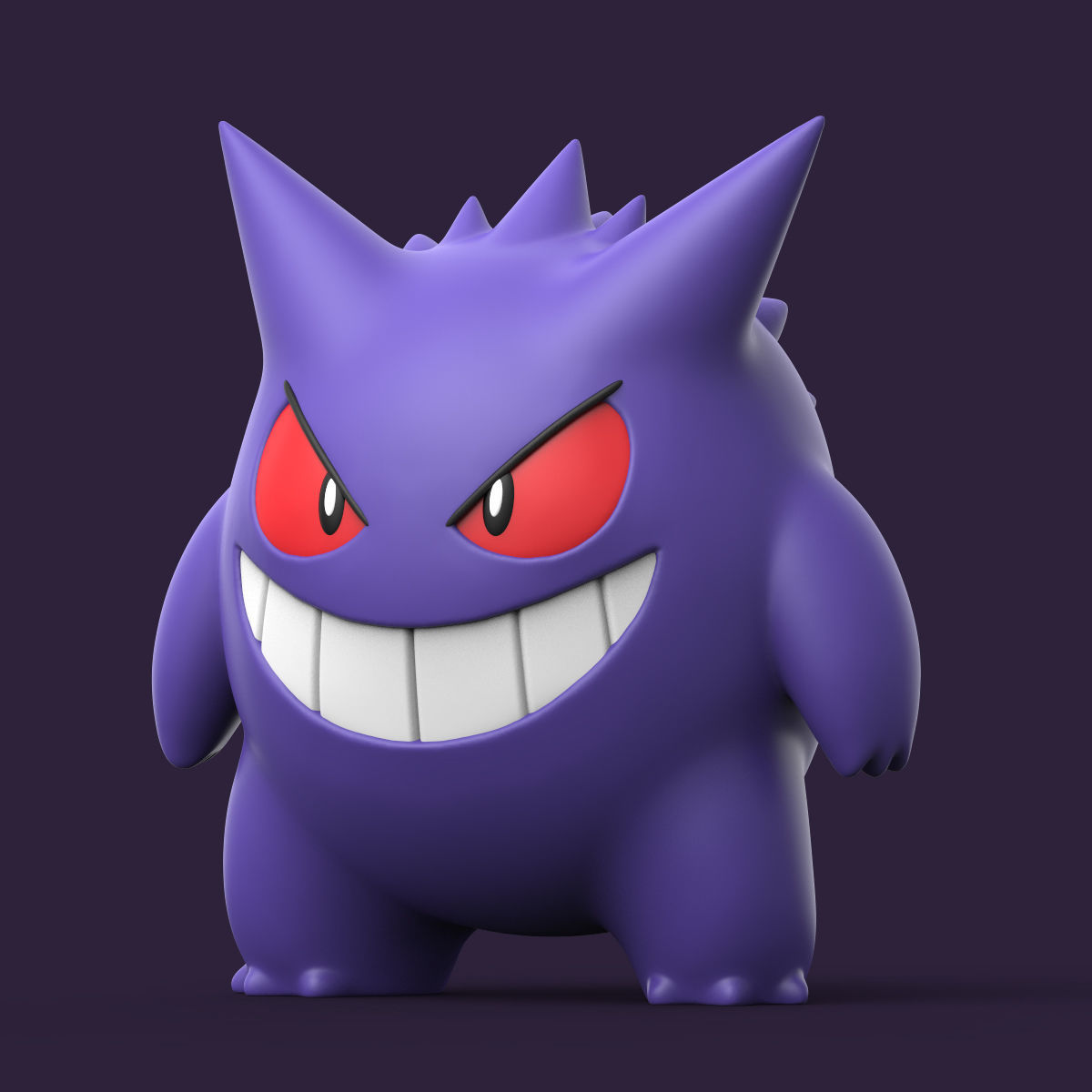 POKEMON - GENGAR 3D print model_1