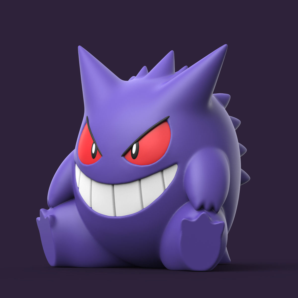 POKEMON - GENGAR 3D print model_1