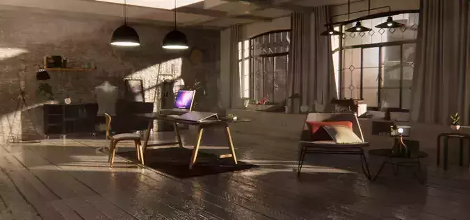 Living room interior