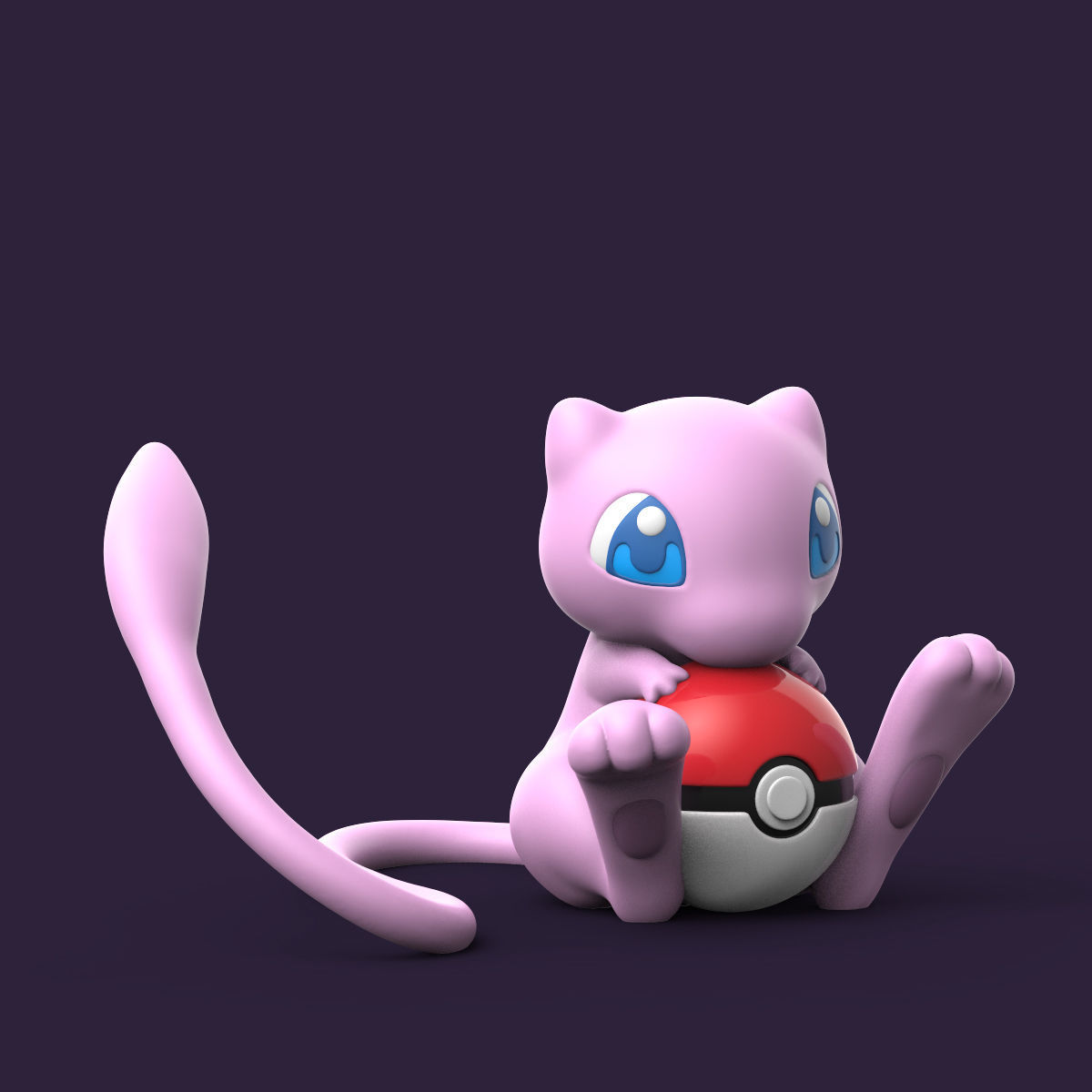 POKEMON - MEW 3D print model_1