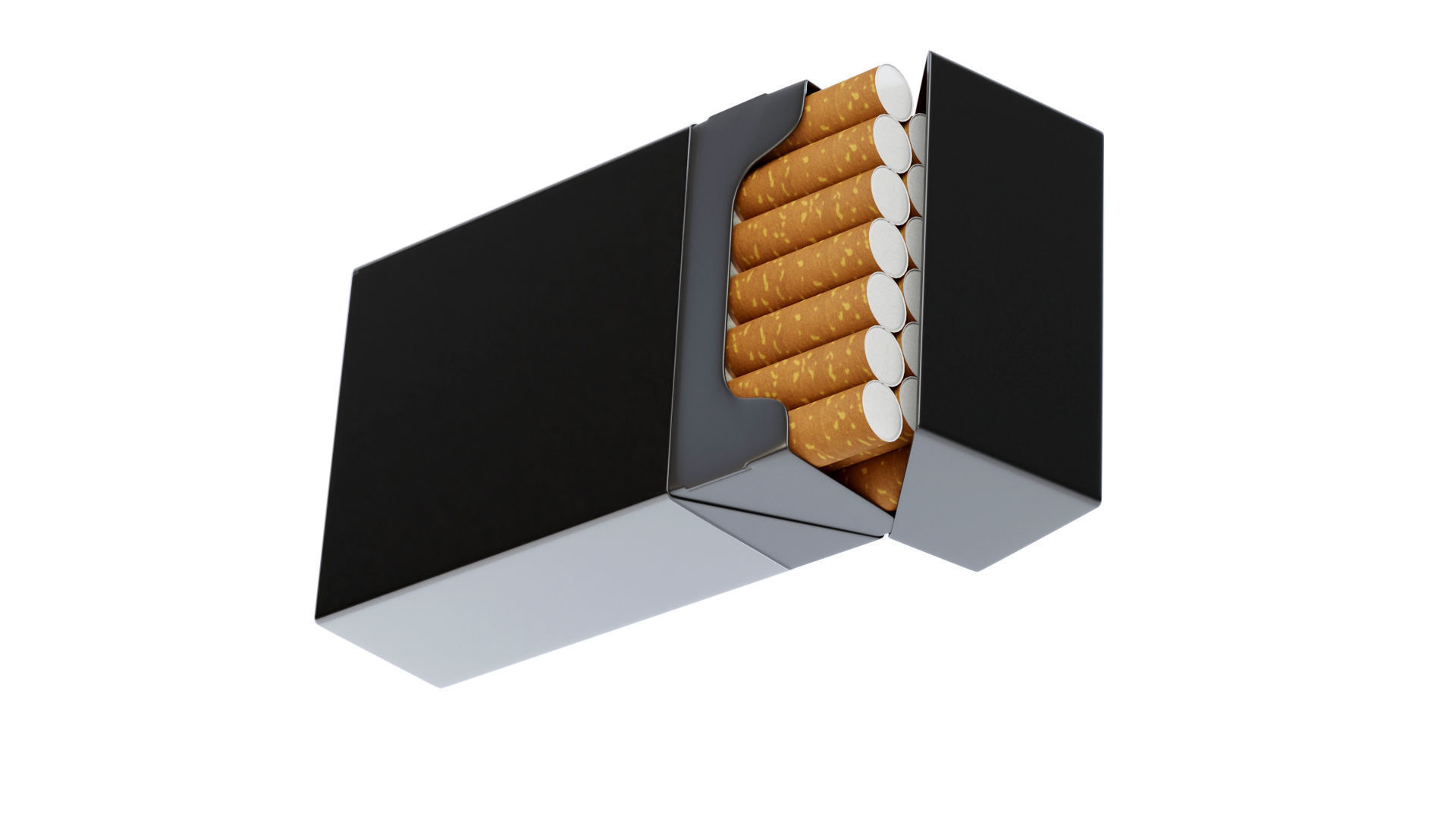 Cigarettes Pack 3D model_3
