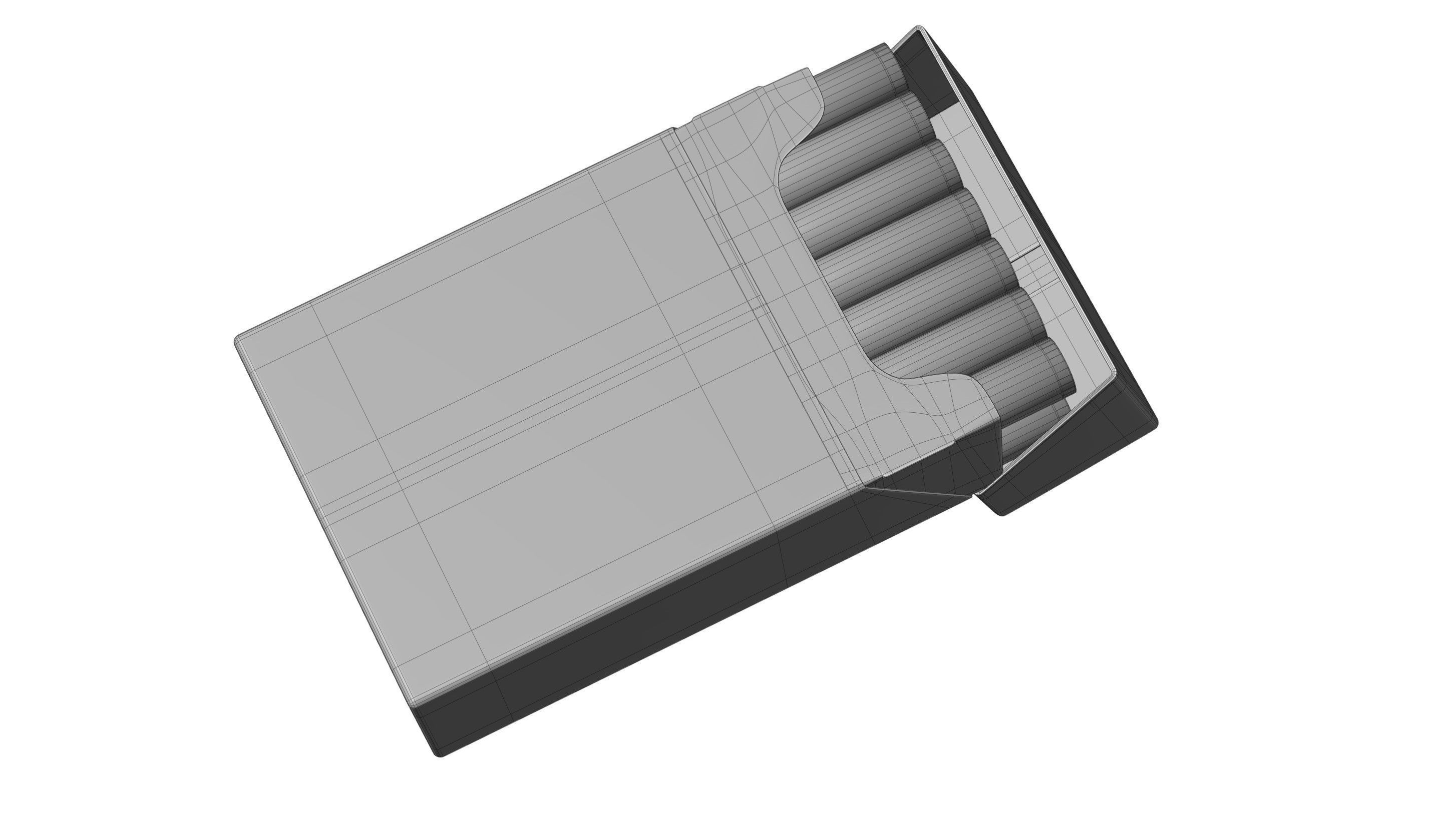 Cigarettes Pack 3D model_10