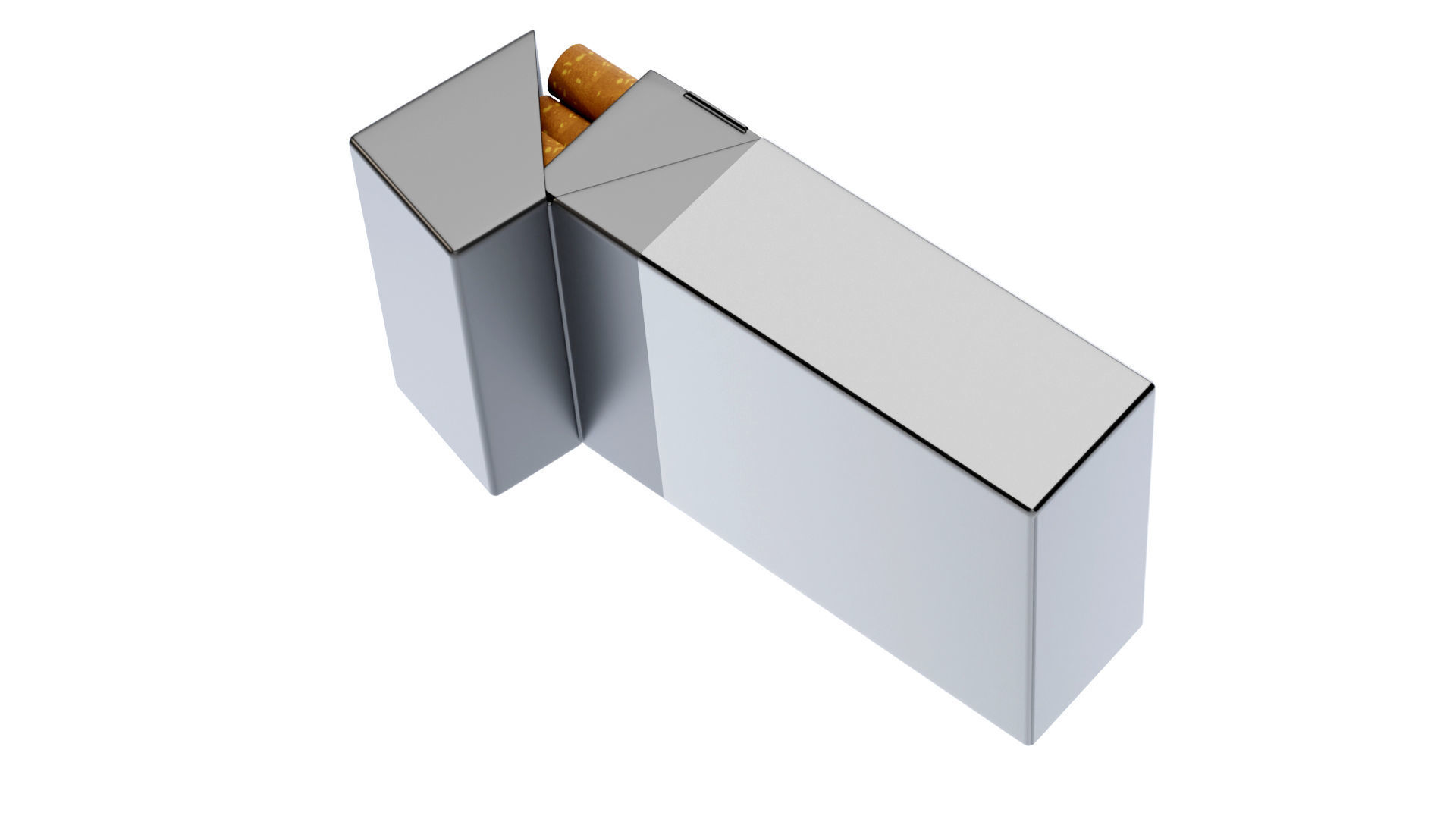 Cigarettes Pack 3D model_7