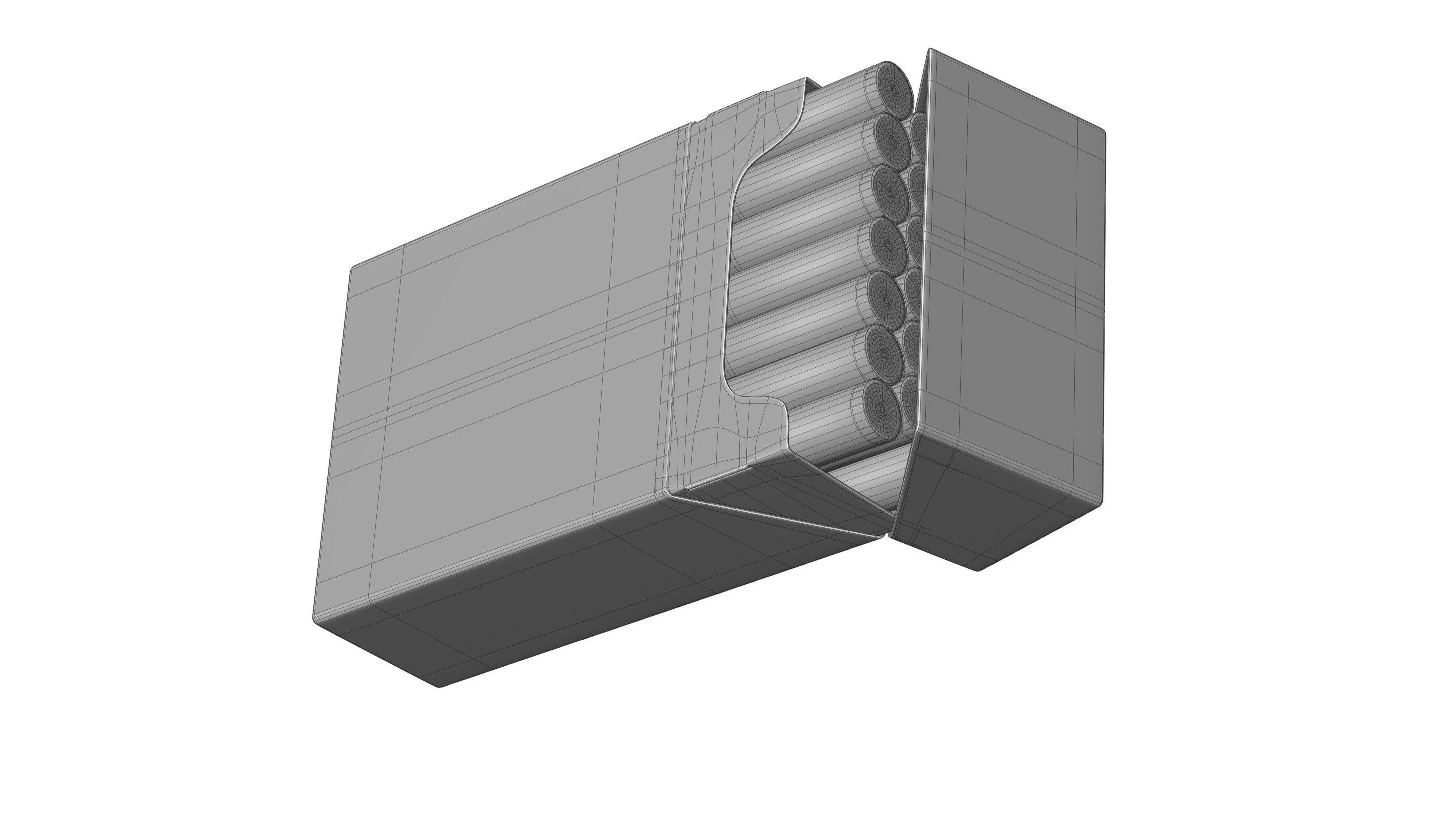 Cigarettes Pack 3D model_11