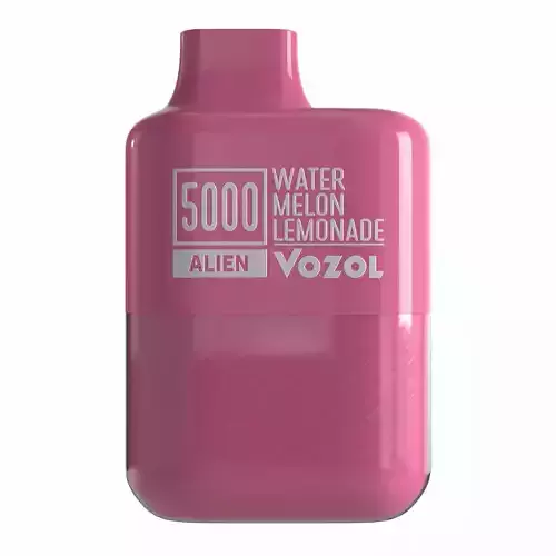 Vozol Alien 5000 Watermelon Lemonade - 4K PBR  Low-poly 3D model