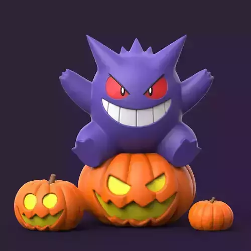 POKEMON - HALLOWEEN GENGAR