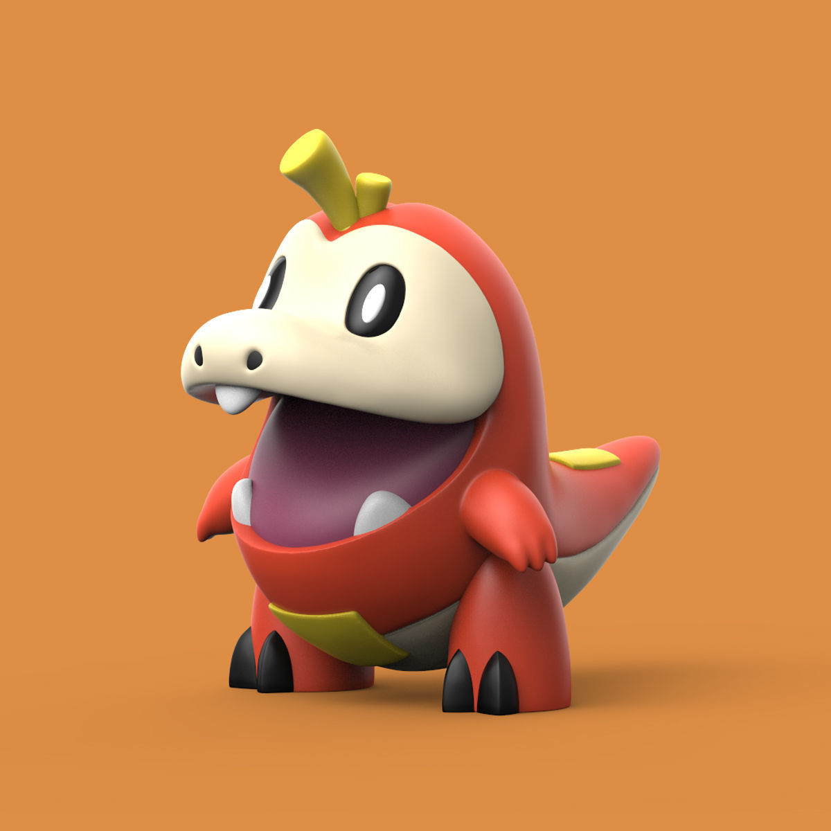 POKEMON - FUECOCO PACK 3D print model_3