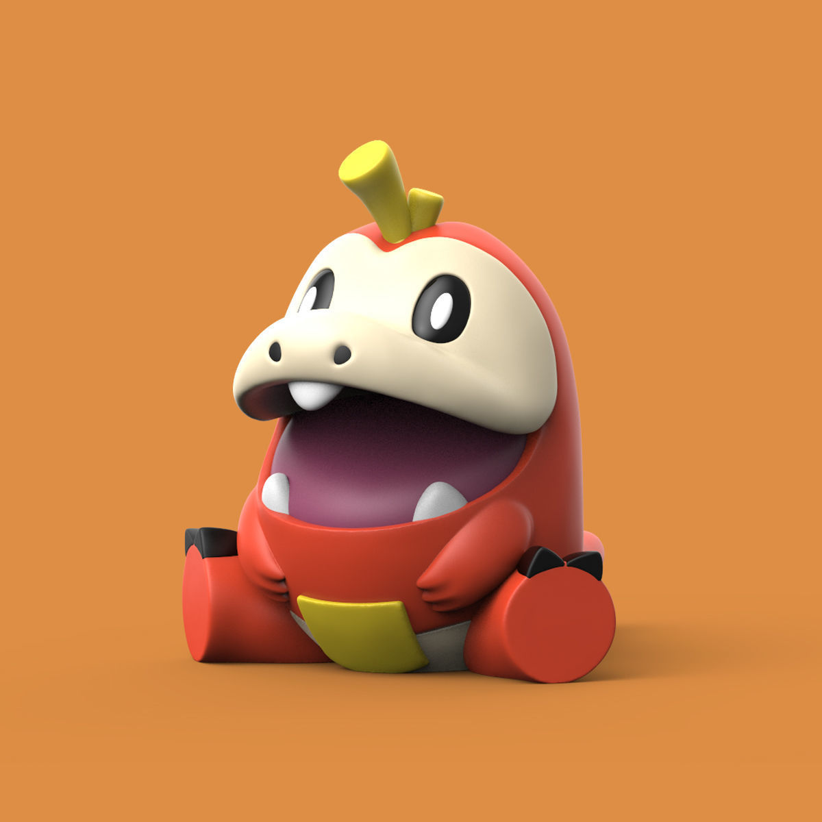 POKEMON - FUECOCO PACK 3D print model_1