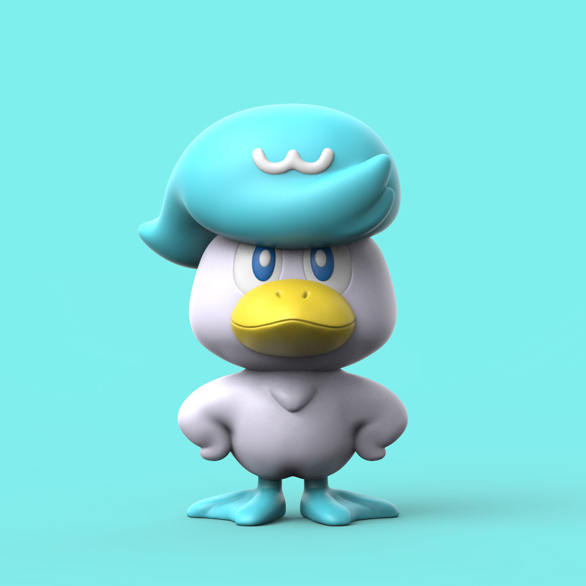 POKEMON - FUECOCO SPRIGATITO QUAXLY 3D print model_3