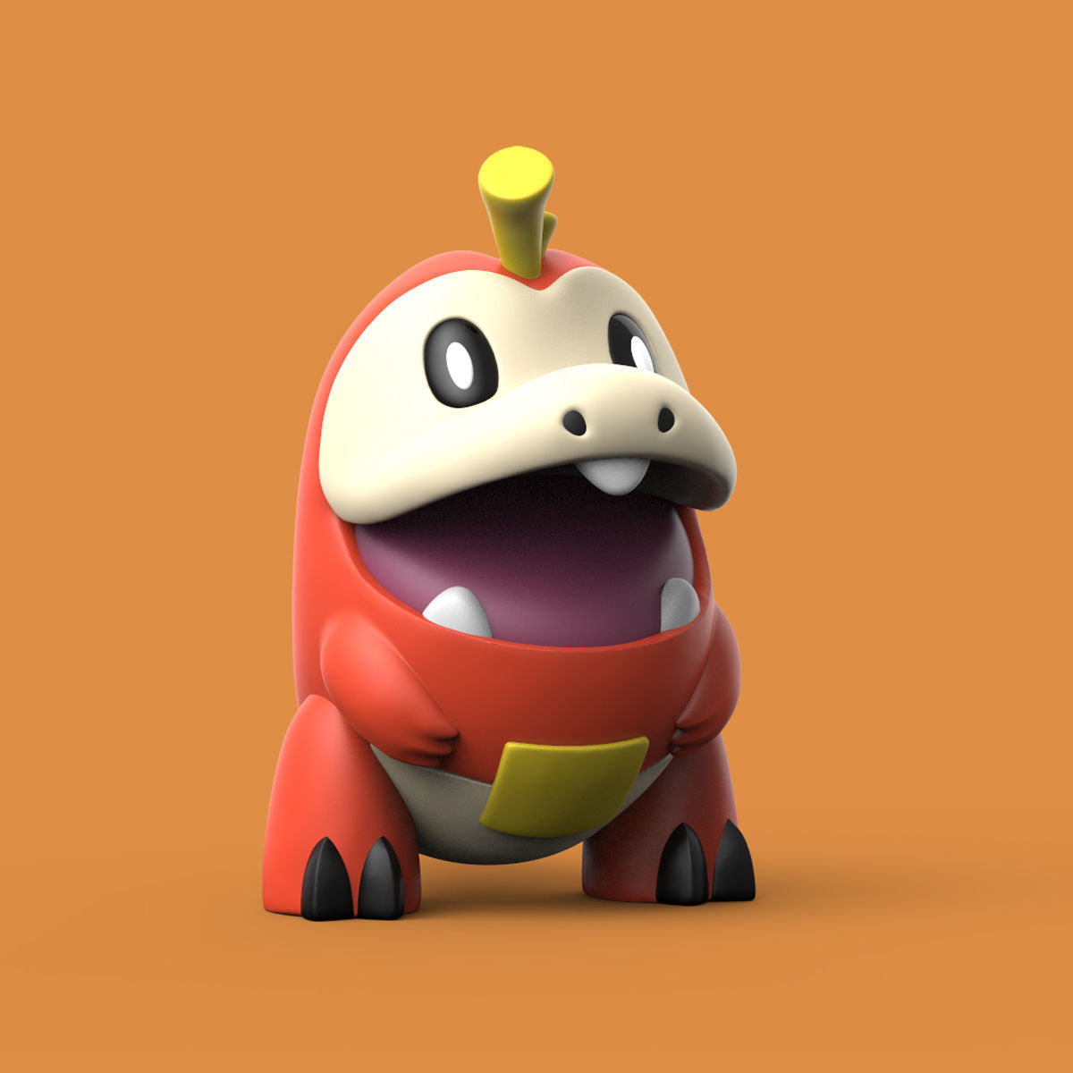 POKEMON - FUECOCO SPRIGATITO QUAXLY 3D print model_1