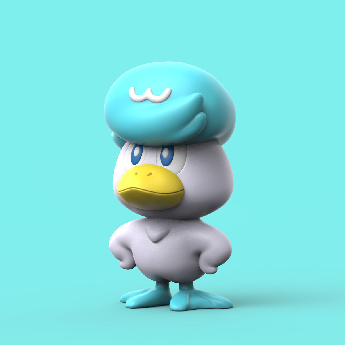 POKEMON - FUECOCO SPRIGATITO QUAXLY 3D print model_4