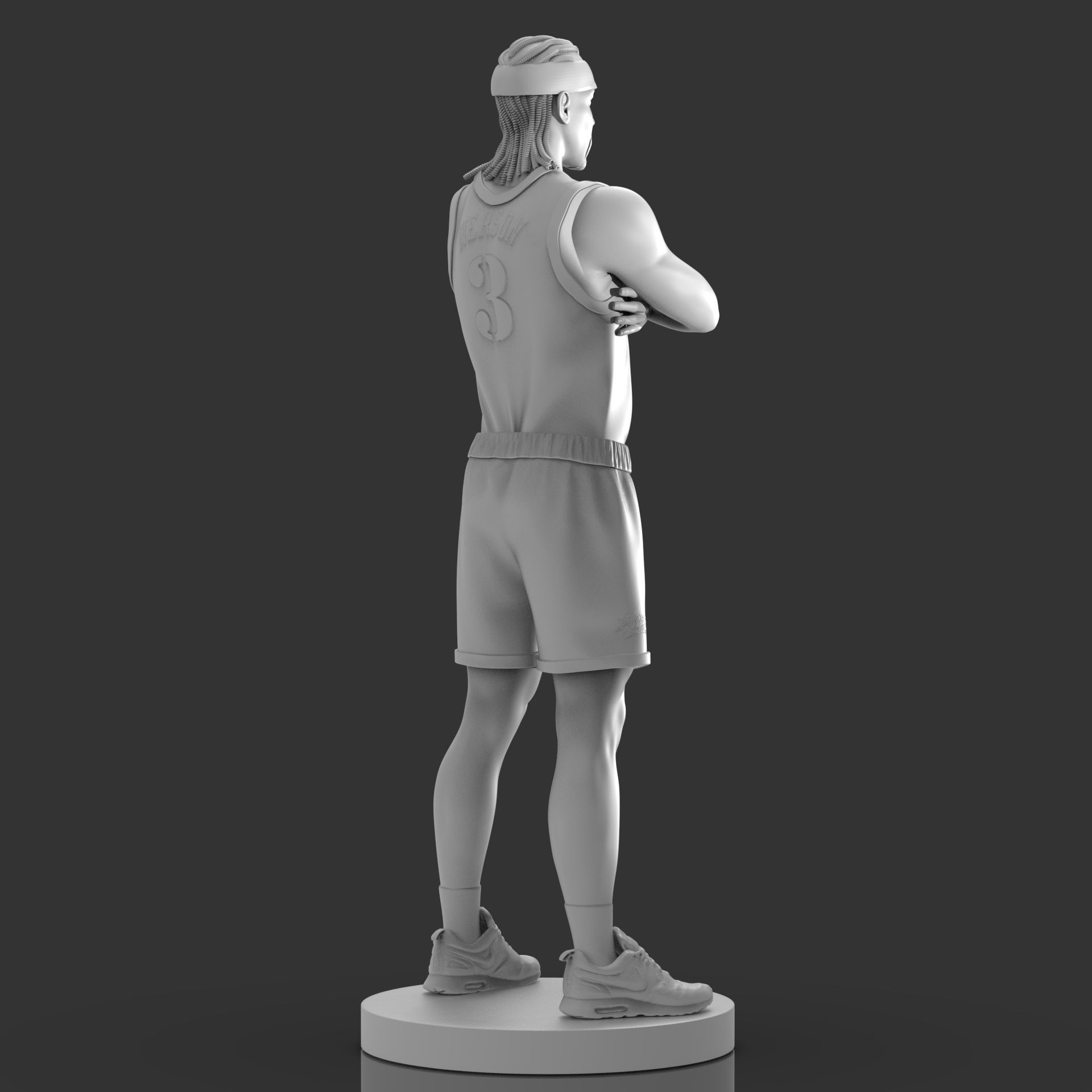 Allen Iverson 3D Printable 3D print model_20