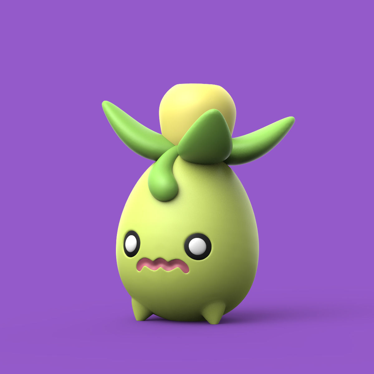 SCARLET AND VIOLET POKEMON - PAWMI LECHONK SMOLIV 3D print model_4