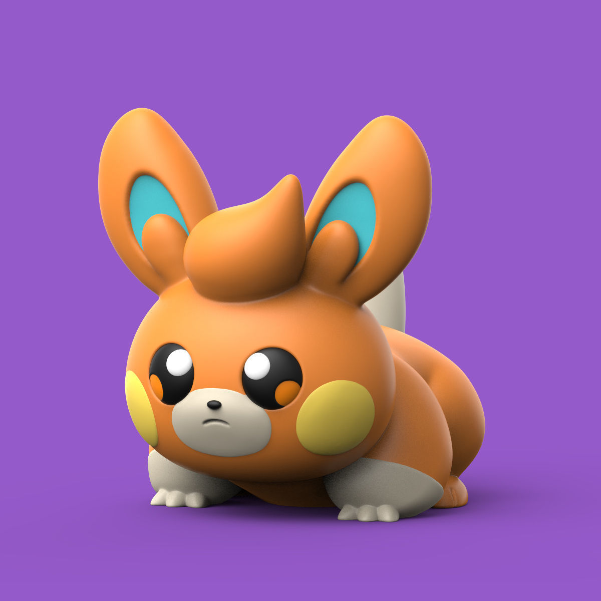 SCARLET AND VIOLET POKEMON - PAWMI LECHONK SMOLIV 3D print model_5