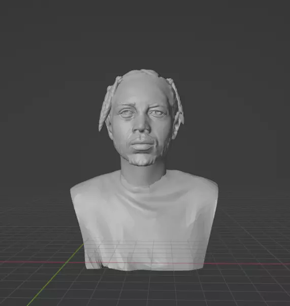 Kendrick Lamar 3D print model_0