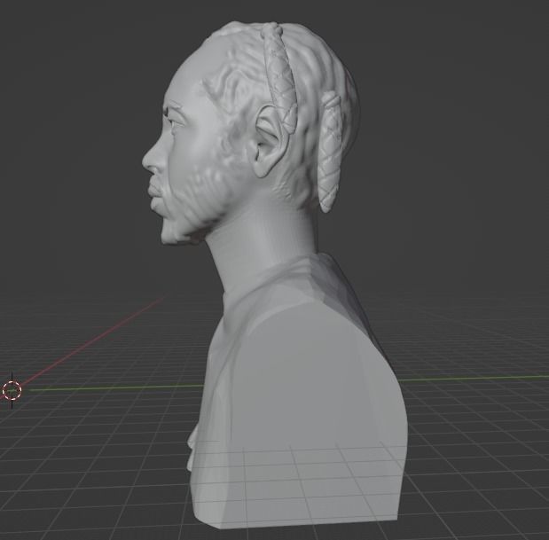 Kendrick Lamar 3D print model_14